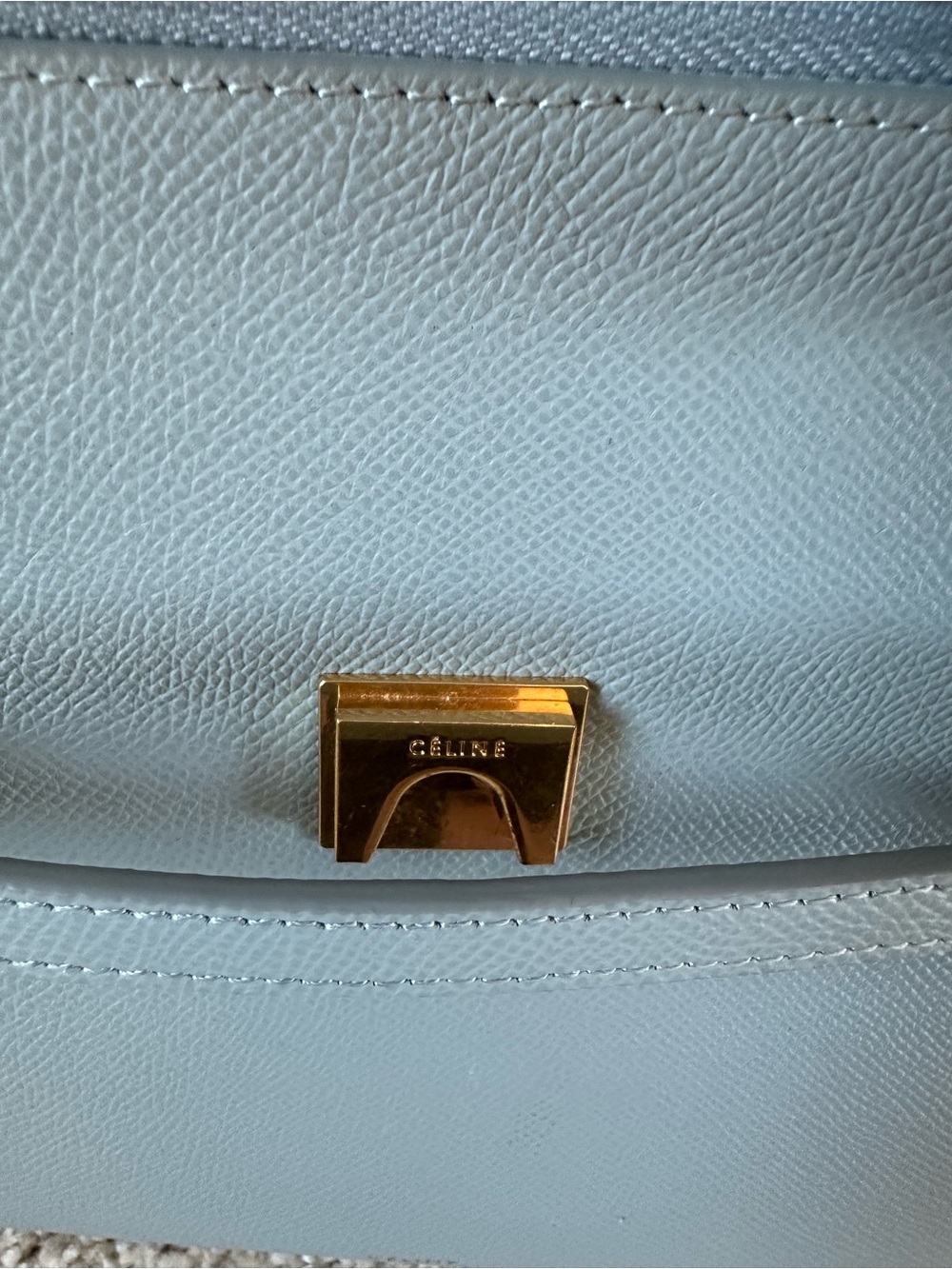 Celine Micro Belt Bag – Light Blue / Blue Gray - Picture 6 of 14